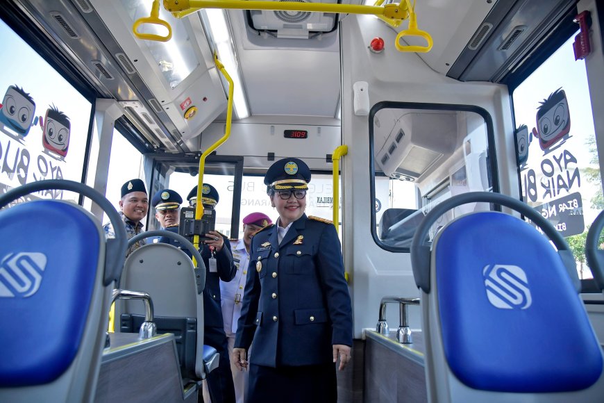 Laksana Dukung Elektrifikasi Trans Semarang, 27 Bus Listrik Mulai Mengaspal