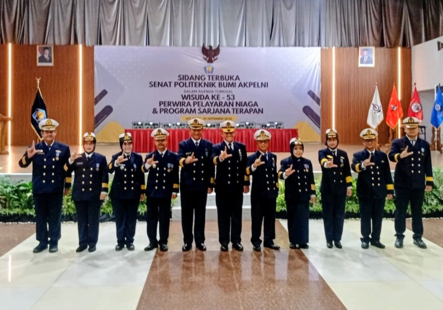 Dibekali Kompetensi Hadapi Industri Maritim GLOBAL, 191 Perwira PBA Semarang Siap Berlayar di Dunia Kerja