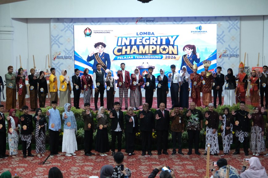 Integrity Champion 2026, Jaring Duta Integritas Pelajar di Temanggung