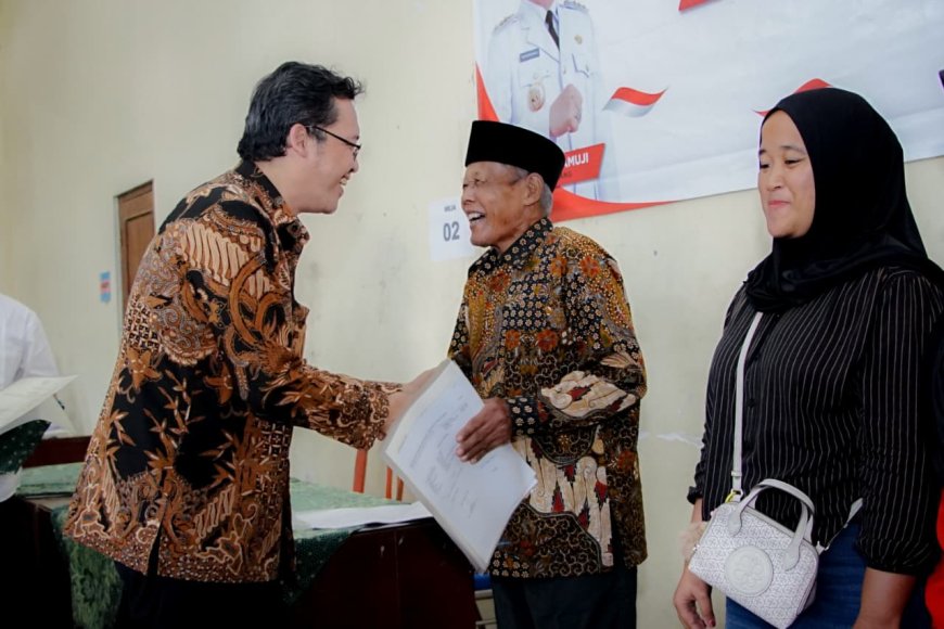 1.200 Sertifikat PTSL Diserahkan, Warga Magelang Kini Punya Kepastian Hukum Atas Tanah