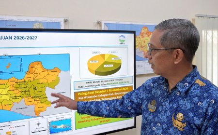 Musim Hujan Jateng Diprediksi Mundur hingga Sebulan, Petani Diminta Waspadai Hujan “Salah Mangsa”