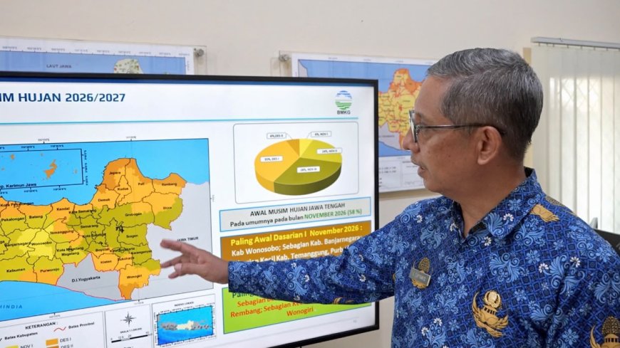Musim Hujan Jateng Diprediksi Mundur hingga Sebulan, Petani Diminta Waspadai Hujan “Salah Mangsa”