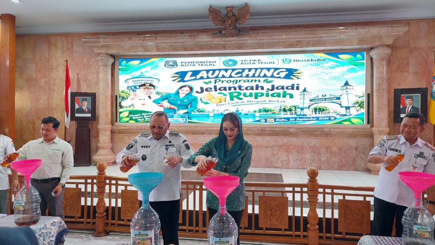 Jelantah Jadi Rupiah, Warga Tegal Didorong Kelola Limbah Rumah Tangga